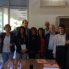 La delegazione sdi Kalòs col Direttore Artistico del Conservatorio